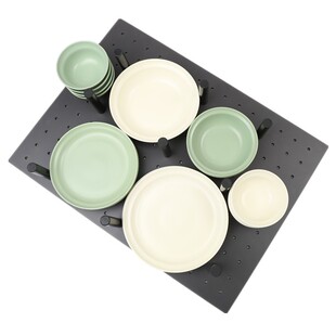 定制厨房橱柜抽屉碗架分隔内置收纳分格盒柜内碗碟架盘子架洞洞板