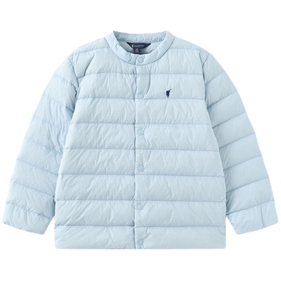 POLOWALK童装轻薄圆领羽绒服外套