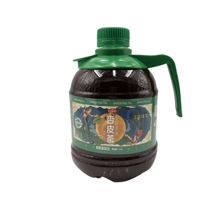 浙伍氏老敦煌杏皮茶甘肃特产杏皮水李广杏果汁饮料1.5升实惠桶装