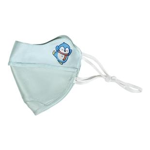 桑尚真丝儿童口罩防紫外线可爱卡通婴儿宝宝防晒面罩春夏男童女童