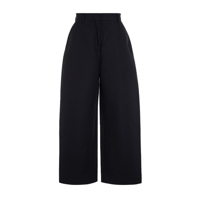 ACNE STUDIOS 25秋冬女士棉质纯色宽松休闲裤银泰百货 301574