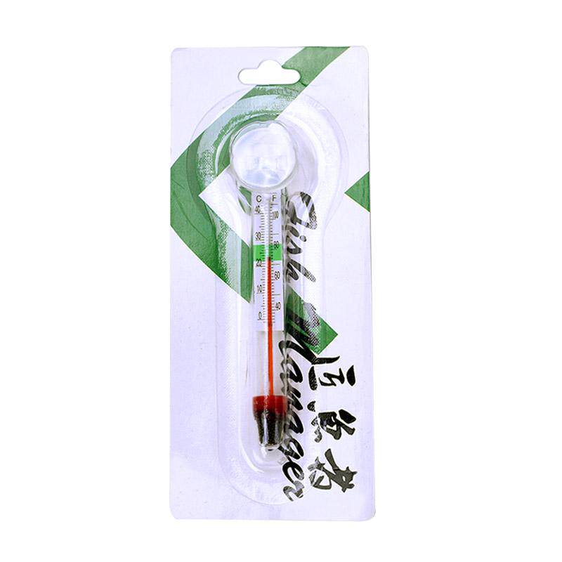 水族箱小胖温度计吸盘式水温计高精度防水嵌入式鱼缸龟缸草缸专用
