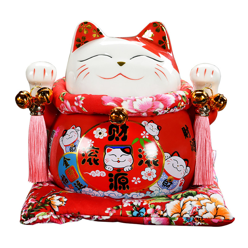 招财猫存钱罐儿童韩国店铺开业