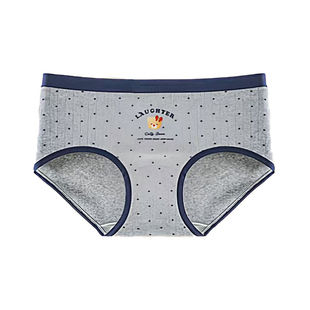 学院小熊~女生秋冬高弹力内裤女款纯棉10a级抑菌加长裆女士三角裤