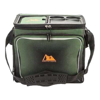 Arctic Zone可折叠压缩带桌板冰包30L车载保温户外露营大容量保冷