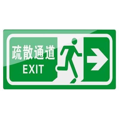 消防通道安全出口警示标识