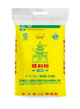 新疆天山面粉家用面粉5kg×1袋