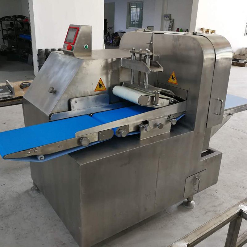 批发全自动冻肉切丁机不锈钢切肉丁机鱼肉切丁机二维切丁机