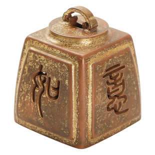 称心如意铜摆件实心秤砣镇宅压惊乔迁结婚文创送礼沉香檀香熏香炉