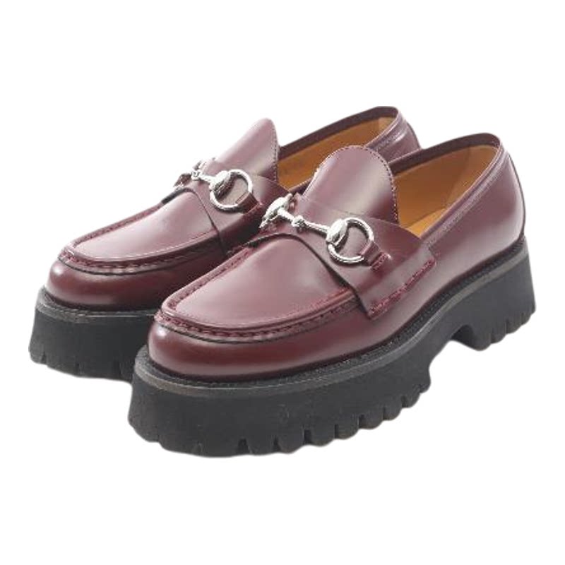 中古Gucci古驰鞋レディース牛皮