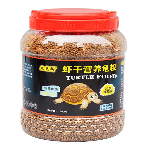 热带鱼河豚鱼潜水艇鱼斑马狗头饲料淡水虾干巴西龟饲料通用粮包邮