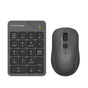 双飞燕无线蓝牙数字密码小键盘鼠标套装财务收银充电静音FG1600C