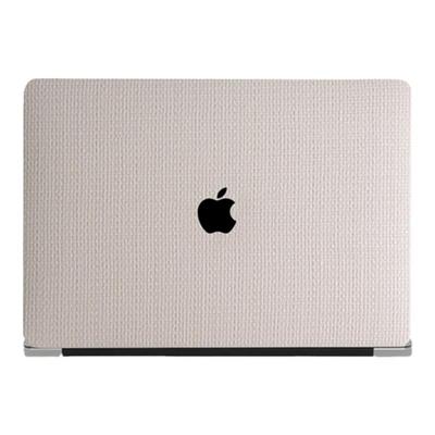 小香风保护壳macpro13M1皮革米色