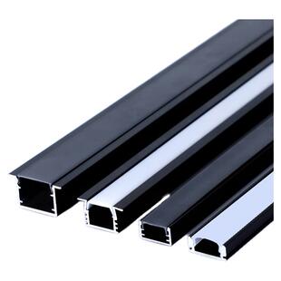 嵌入式线条灯铝槽led线形灯明装铝合金灯槽暗装线性灯u型灯带卡槽