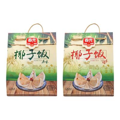 海南特产 春光椰子饭原味538g礼品速食椰香生椰糯米饭方便年货