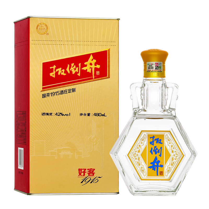扳倒井好客1915_480ml白酒/调香白酒