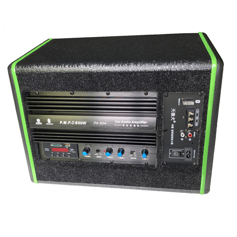 12V车载有源重低音炮220V音响24V
