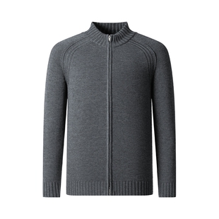 杉杉开衫外套男士针织开衫外套男款2025春秋季新款毛衫高级感内搭