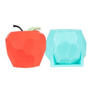 苹果模具圣诞节新品钻石苹果几何巧克力蛋糕甜品慕斯2026新款磨具