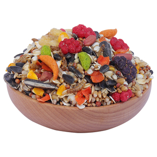 大型鸟食灰机折中饲料大金刚葵花亚马逊黄帽营养鸟粮滋养丸1斤