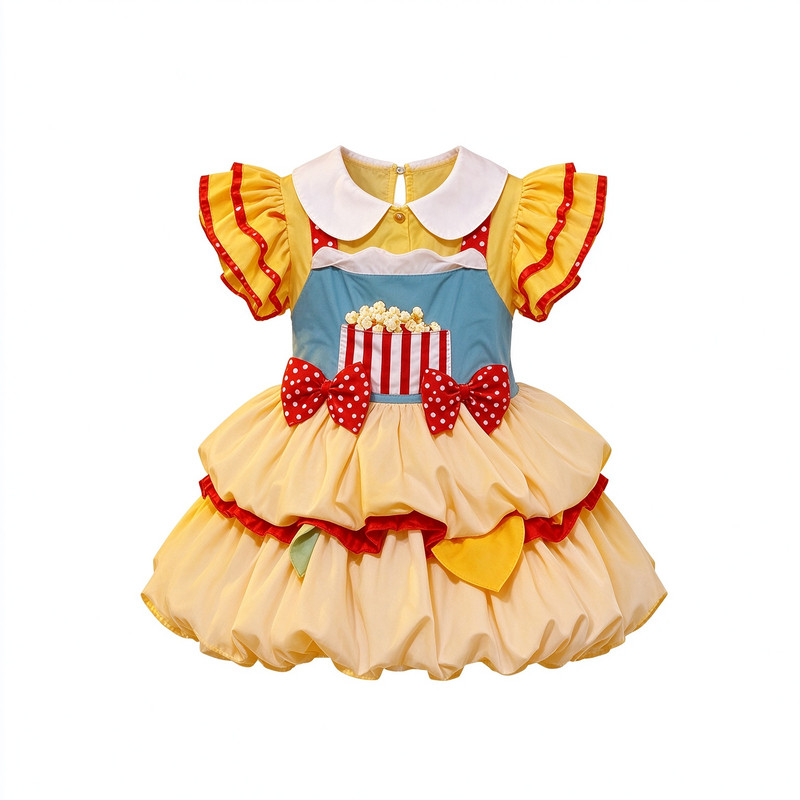 我的情绪小怪兽元旦演出服女童洛丽塔公主连衣裙可爱幼儿园表演服