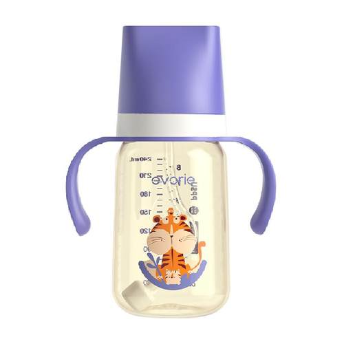 爱得利PPSU奶瓶带重力球吸管大宝宝奶瓶耐摔6个月以上防胀气