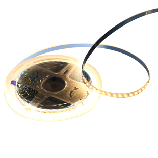 12v/24v低压led灯带自粘背胶cob贴片超薄柜台灯槽软灯条线形性灯