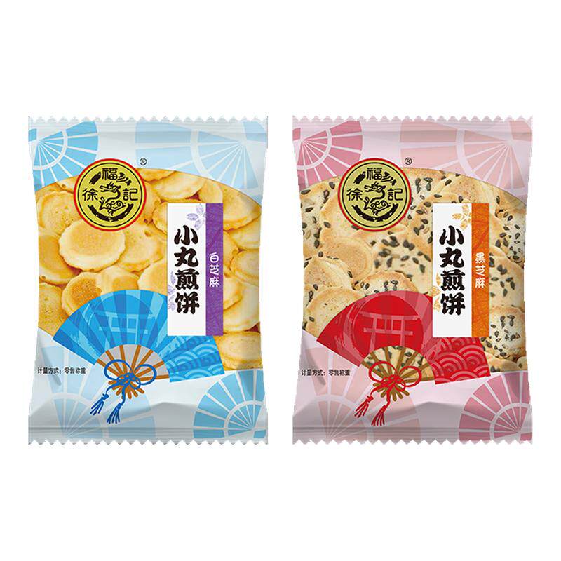 徐福记小丸煎饼饼干零食下午茶