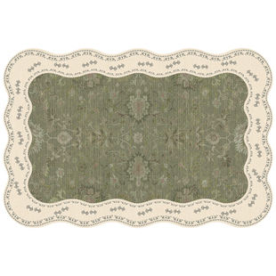 中古风地毯客厅卧室2026新款防水防污温馨房间布置大面积全铺地垫