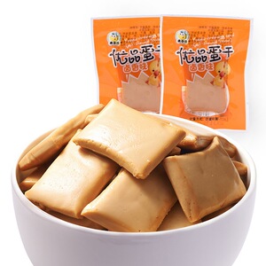 来伊份优品蛋干500g卤香味鸡蛋干