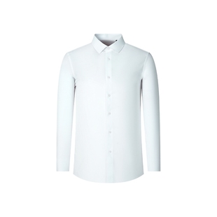 【抗皱易打理】SHANSHAN杉杉长袖白衬衫商务正装弹力DP免烫衬衫男