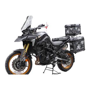 生林摩托车适用贝纳利TRK702/702X铝镁合金三箱躲排气边箱改装件