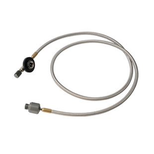 火枫导气延长管配件高山扁气罐1M耐高温连接管露营徒步户外炉具