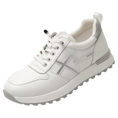 信诺真皮妈妈鞋运动鞋女士舒适