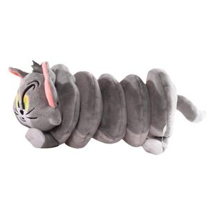 猫和老鼠汤姆猫震动变形毛绒玩具趣味解乏可拉伸弹簧挂件钥匙扣