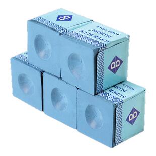 宾士域俱乐部蓝钻巧克粉台球公杆擦枪头粉球房巧粉壳粉桌球擦粉