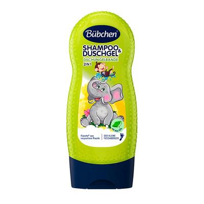 德国Bubchen贝臣热带雨林儿童沐浴露洗发水二合一男女孩3岁以上