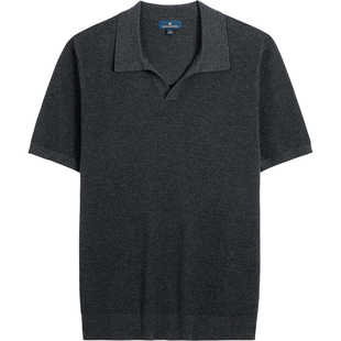 [海鸥领]Brooks Brothers/布克兄弟男士26夏新纯棉短袖针织polo衫
