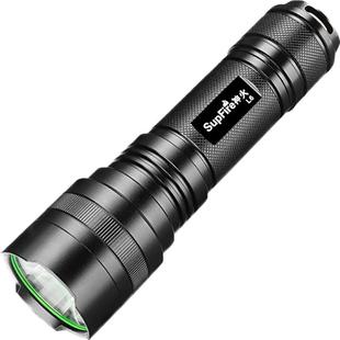 神火L6超强光手电筒26650充电超亮远射官方旗舰店超长续航户外灯