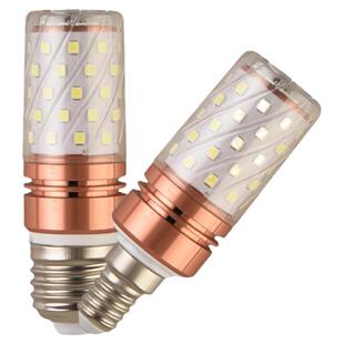 led灯泡玉米灯千华瑞程超亮拉尾尖泡小螺口E14水晶吊灯具照明光源