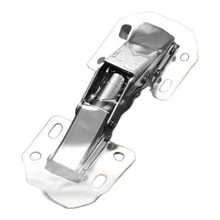 免开孔柜门铰链阻尼液压缓冲弹簧合页不锈钢橱柜门五金折叠神器