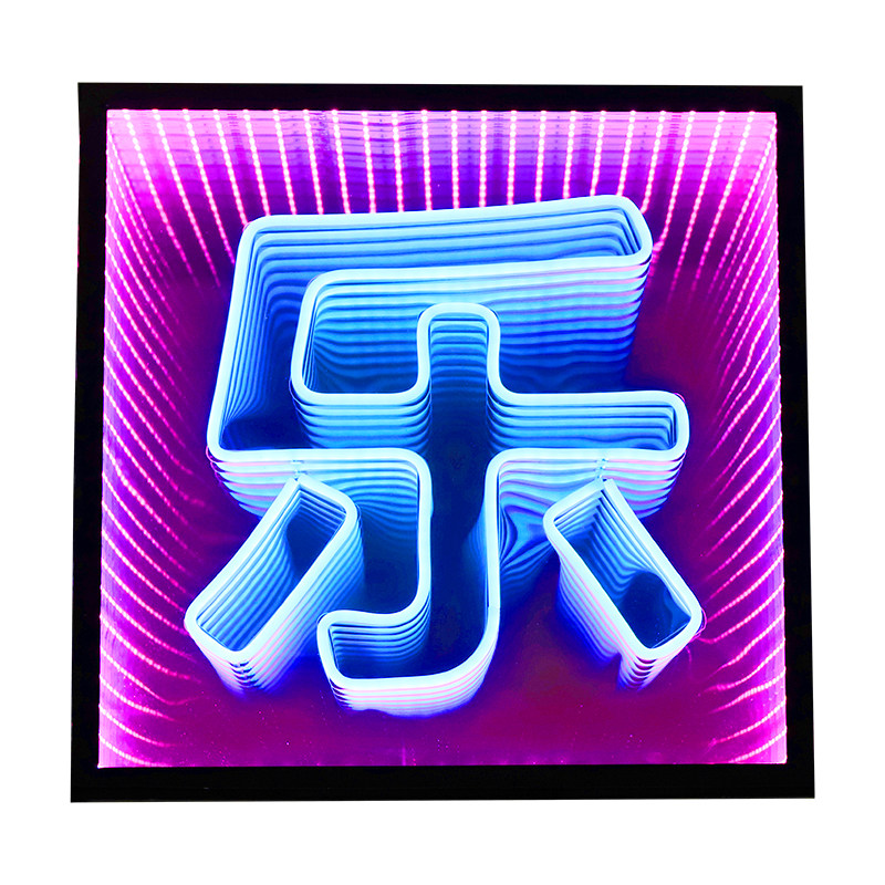 led发光字定制字母霓虹灯七彩变色酒吧手举牌夜店KTV出酒道具灯牌