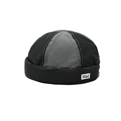 系列绣标装饰拼接瓜皮帽