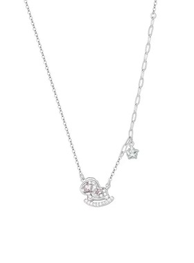 足银999小马项链马年本命年礼物