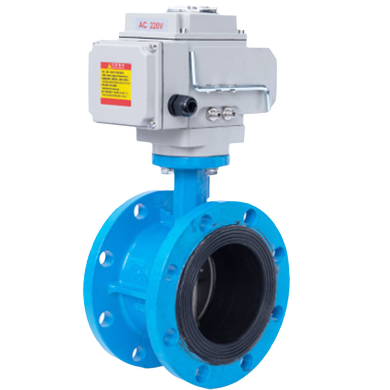 D941X-16/10Q电动 法兰蝶阀 DN50 65 80 100 125 150 200 250 300