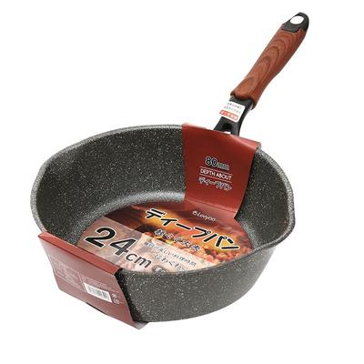 深型麦饭石不粘锅炒锅