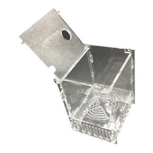 水泵保护罩潜水泵档砂板亚克力进水防砂阻泥隔离罩防止水泵吸鱼