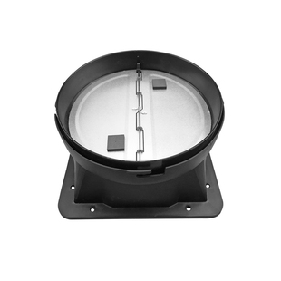 适用品牌抽吸油烟机配件出风口底座排烟管止回阀金属叶片180包邮