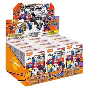 现货 【必中隐藏款】布鲁可变形金刚星辰版第五弹6代白刃破晓整盒