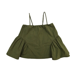 edo1一度童装26春夏新款女童慵懒风吊带背心时尚百搭休闲上衣潮